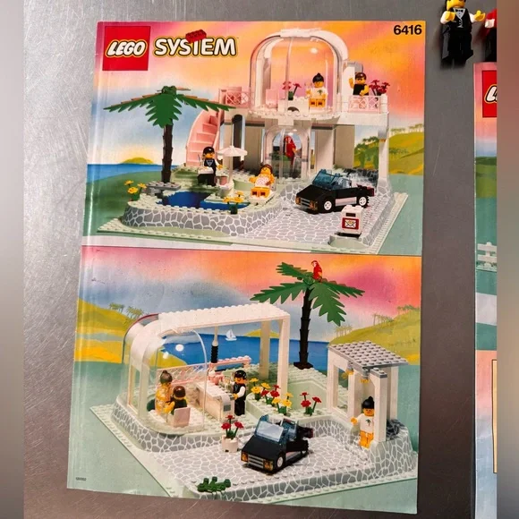 Incomplete vintage Lego Paradisa sets 6416 and 6419 - Picture 6 of 6